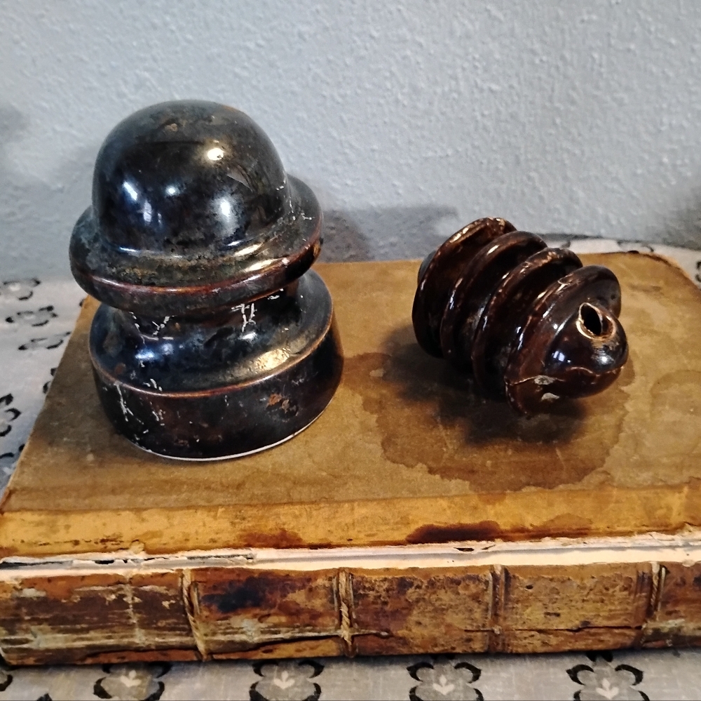 Antique electrical cap and bit